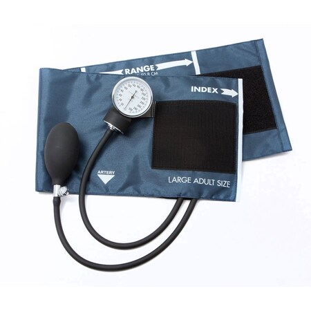 Adc PROSPHYG Aneroid Sphyg - Lrg Adult, Navy, LF 775-12XN